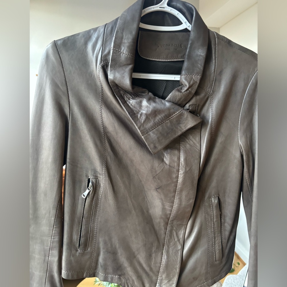 Vera Pella Italian Leather Jacket